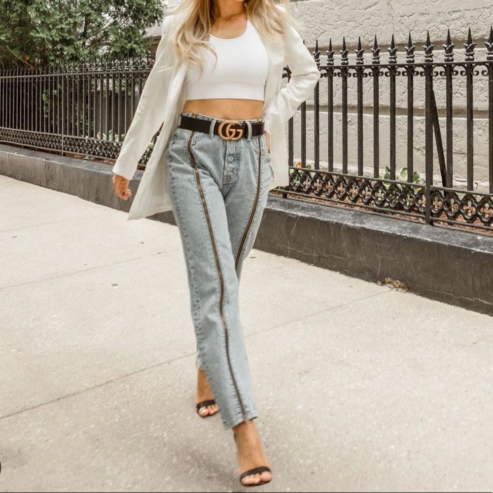 Wide Leg Jeans - Straight Leg Jeans - New with Tag - Size 27